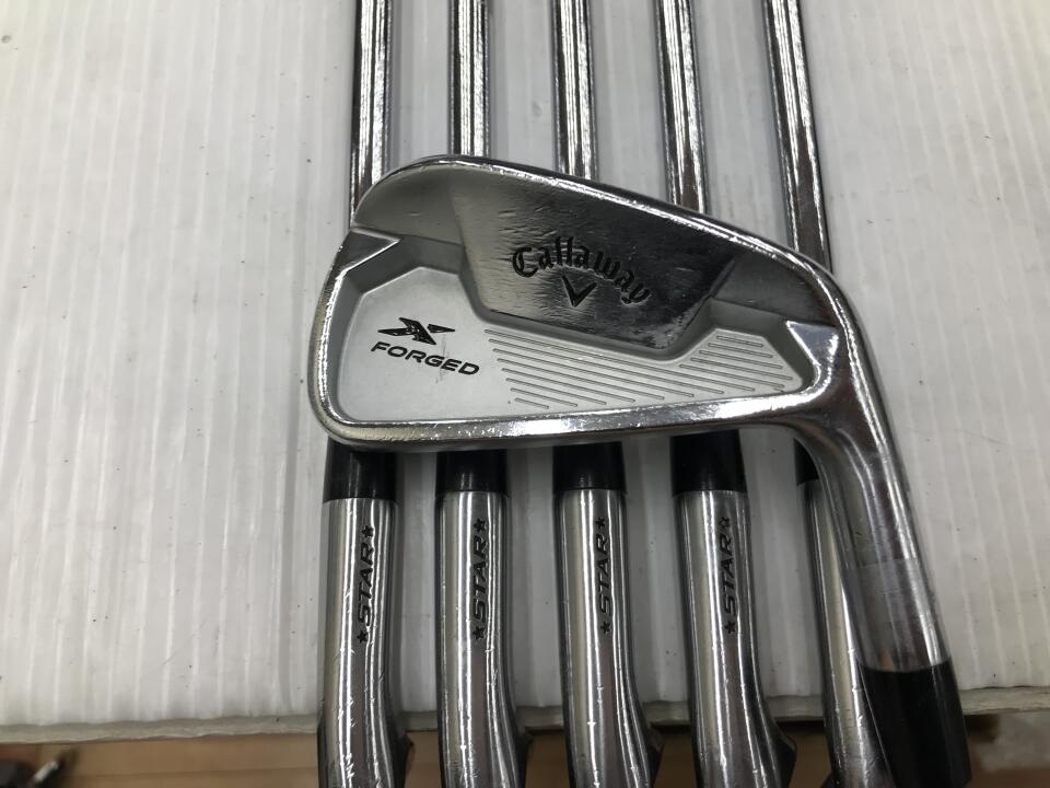 Callaway X FORGED STAR 2021 Iron Set 6pc (5-PW) N.S.PRO MODUS 3 TOUR 105 Flex S (Pre-owned)