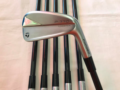 TaylorMade P770 2023 Iron Set 6pc (5-PW) Diamana Thump 95 Flex S (Pre-owned)