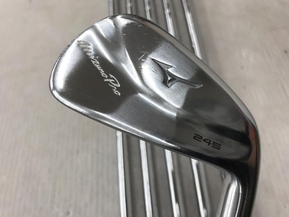 MIZUNO Pro 245 Iron Set 6pc (5-PW) Dynamic Gold 105 (Reshafted) Flex S200 (Pre-owned)