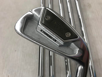 Callaway X FORGED CB 2021 Iron Set 6pc (5-PW) Dynamic Gold Flex S200 (Pre-owned)