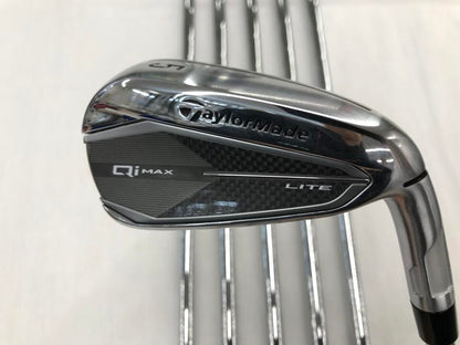 TaylorMade Qi MAX LITE Iron Set 6pc (5-PW) N.S.PRO 790GH Flex S (Pre-owned)