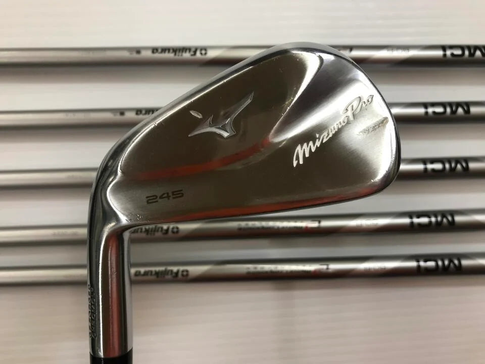 MIZUNO Pro 245 Iron Set 6pc (5-PW) MCI 60 Flex R Left-Handed (Pre-owned)