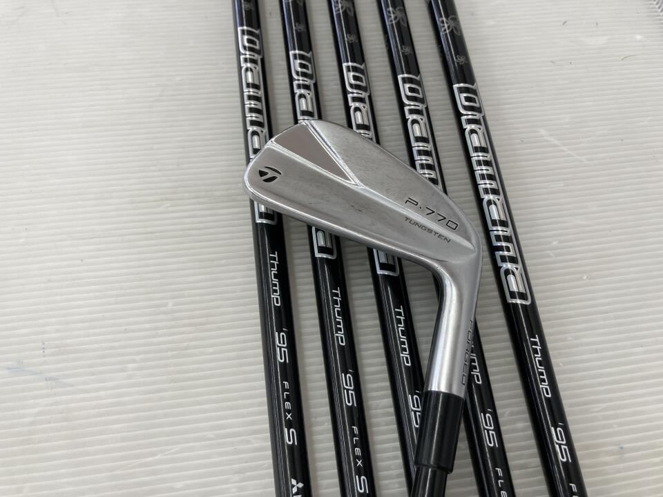 TaylorMade P770 2023 Iron Set 6pc (5-PW) Diamana Thump 95 Flex S (Pre-owned)
