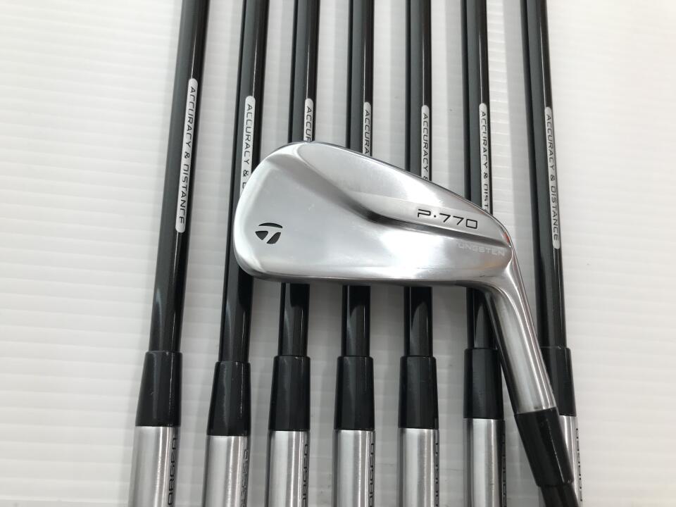TaylorMade P770 2020 Iron Set 8pc (3-PW) TourAD-95 (Reshafted) Flex S (Pre-owned)