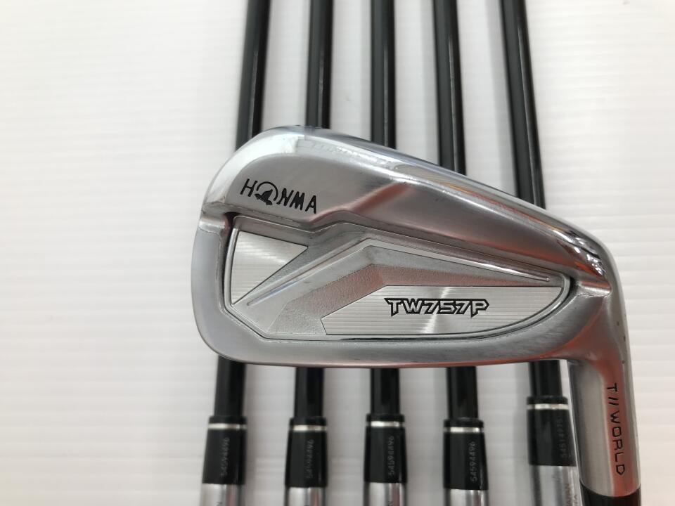 HONMA TOUR WORLD P Iron Set 5pc (6-PW) VIZARD for TW757 50 Flex R (Pre-owned)