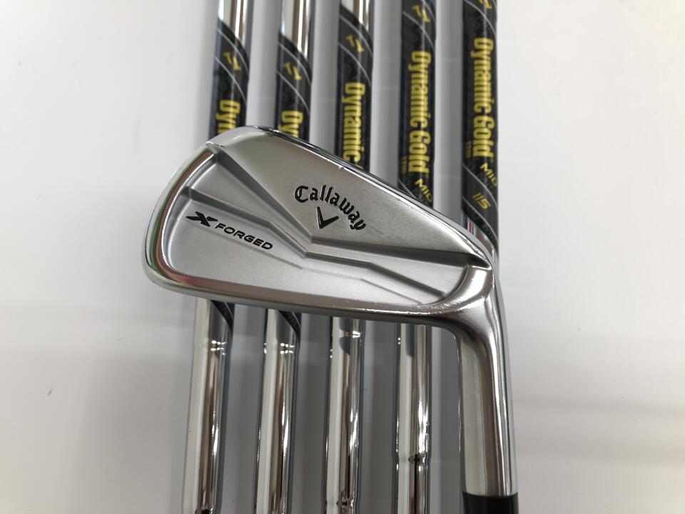 Callaway X FORGED 2024 Iron Set 6pc (5-PW) Dynamic Gold MID115 (Reshafted) Flex S200 (Pre-owned)
