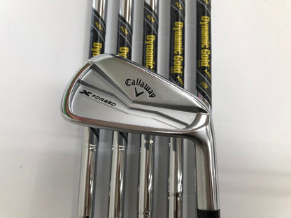 Callaway X FORGED 2024 Iron Set 6pc (5-PW) Dynamic Gold MID115 (Reshafted) Flex S200 (Pre-owned)