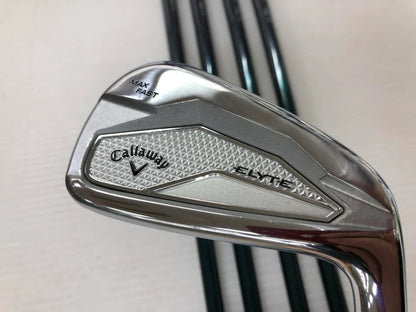 Callaway ELYTE MAX FAST Iron Set 5pc (6-PW) LIN-Q GREEN 40 for Callaway Flex R (Pre-owned)