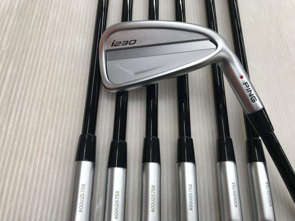 PING i230 Iron Set ALTA J CB BLACK Flex SR (Pre-owned)