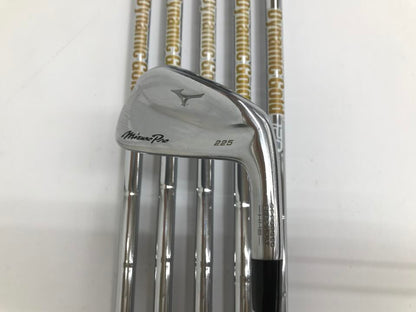 MIZUNO Pro 225 Iron Set 6pc (5-PW) Dynamic Gold 120 (Reshafted) Flex S200 (Pre-owned)