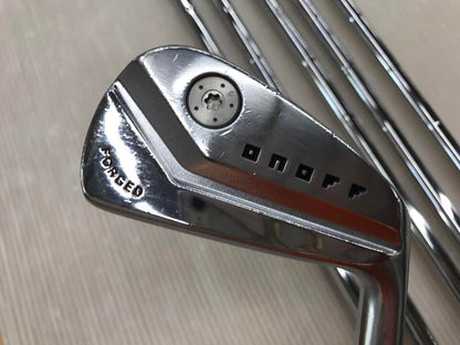 GLOBERIDE ONOFF FORGED KURO 2022 Iron Set 6pc (5-PW) Dynamic Gold (Reshafted) Flex S200 (Pre-owned)