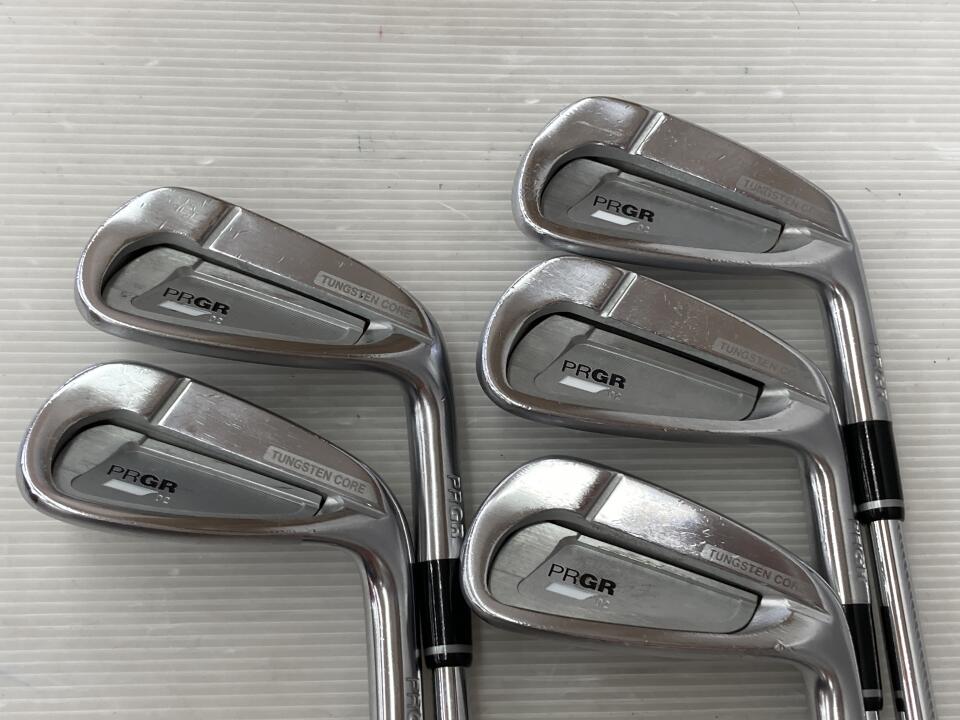 PRGR 02 Iron Set 5pc (6-PW) Dynamic Gold120 (Reshafted) Flex S200 (Pre-owned)