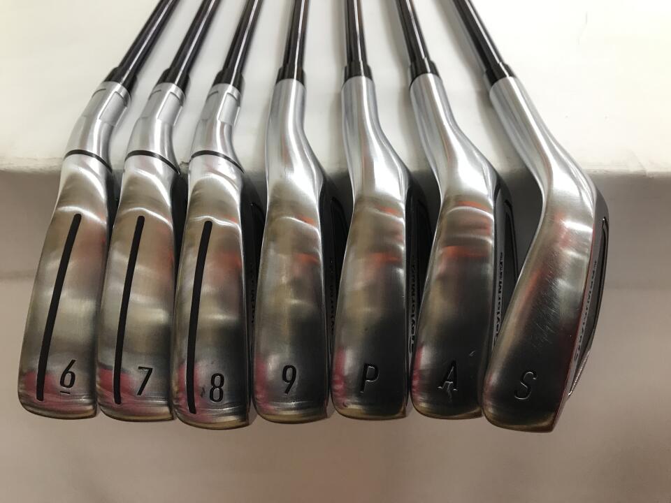 TaylorMade Qi Iron Set 7pc (6-SW) Diamana BLUE TM60 Flex S (Pre-owned)