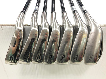 XXIO 12 Iron Set 7pc (6-SW) MP1200 Navy Flex SR (Pre-owned)