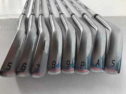 XXIO X-eks- 2024 Iron Set 8pc (5-SW) Dynamic Gold 95 Flex S200 (Pre-owned)
