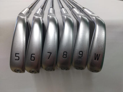 PING i230 Iron Set 6pc (5-PW) recoil 80 (Reshafted) Flex SR (Pre-owned)