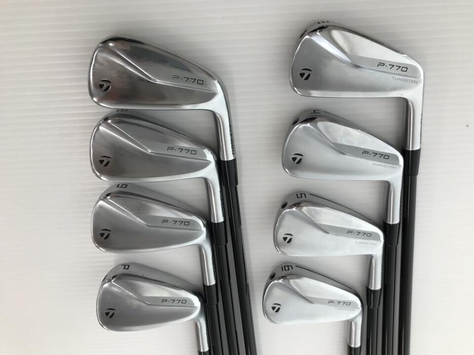 TaylorMade P770 2020 Iron Set 8pc (3-PW) TourAD-95 (Reshafted) Flex S (Pre-owned)
