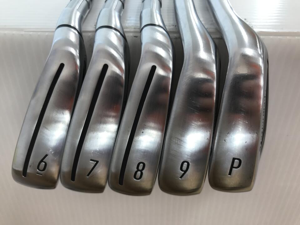 TaylorMade Qi HL Iron Set 5pc (6-PW) RAUNE i75,i90 (Reshafted) Flex S (Pre-owned)