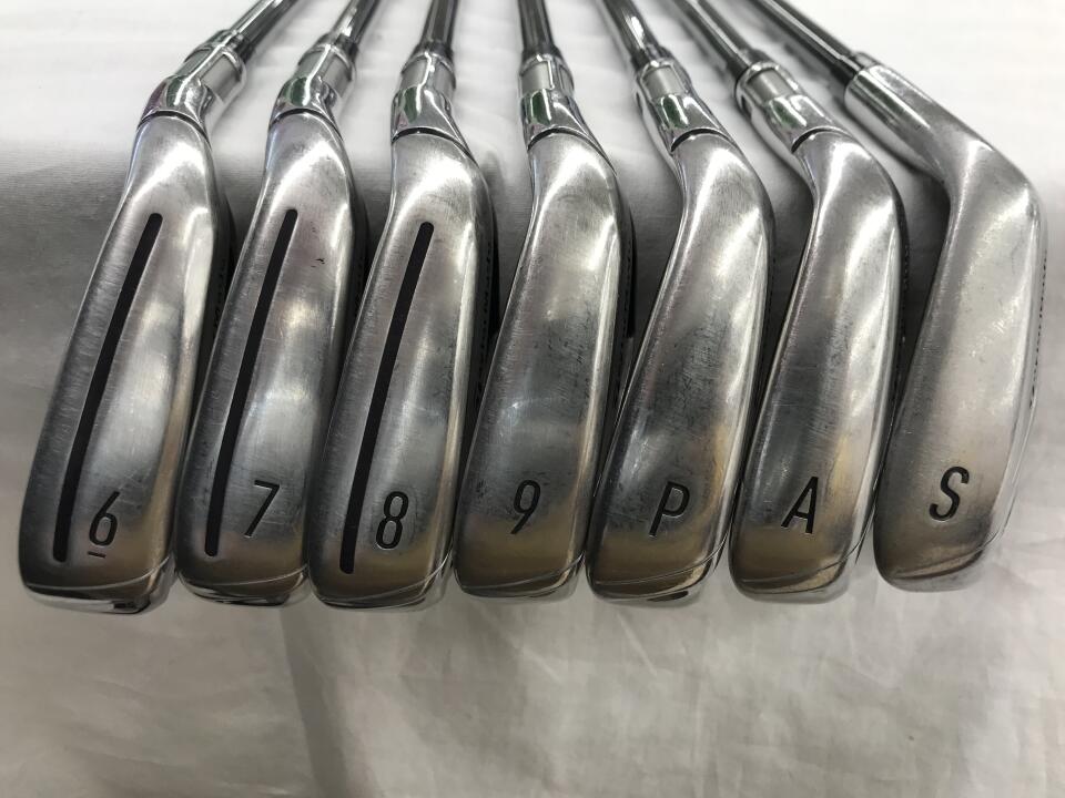 TaylorMade SIM MAX Iron Set 7pc (6-SW) TENSEI BLUE TM60 Flex S (Pre-owned)