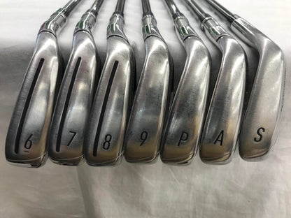 TaylorMade SIM MAX Iron Set 7pc (6-SW) TENSEI BLUE TM60 Flex S (Pre-owned)