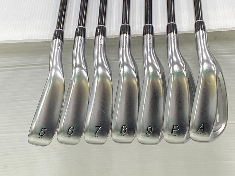 PRGR 04 Iron Set 7pc (5-AW) MCI for PRGR (04 IRON) Flex SR (Pre-owned)
