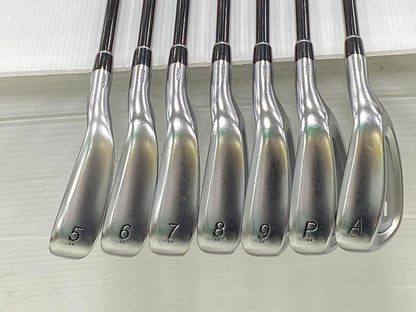 PRGR 04 Iron Set 7pc (5-AW) MCI for PRGR (04 IRON) Flex SR (Pre-owned)