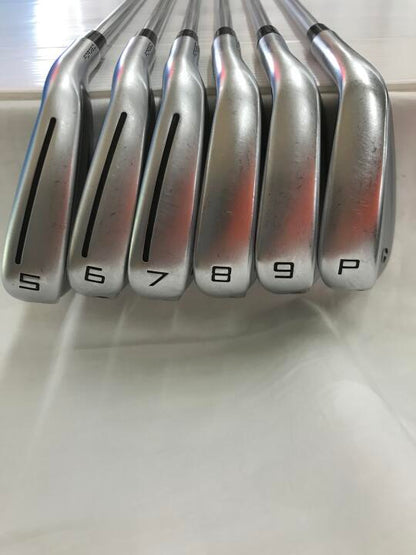 TaylorMade P790 2021 Iron Set 6pc (5-PW) MCI 50 (Reshafted) Flex R (Pre-owned)