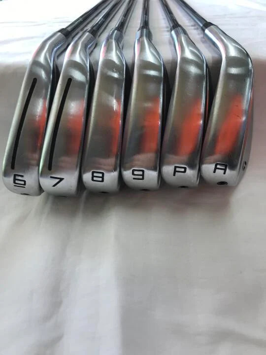 TaylorMade P790 Iron Set 6pc (6-AW) MCI 70 2025 Flex R (Pre-owned)