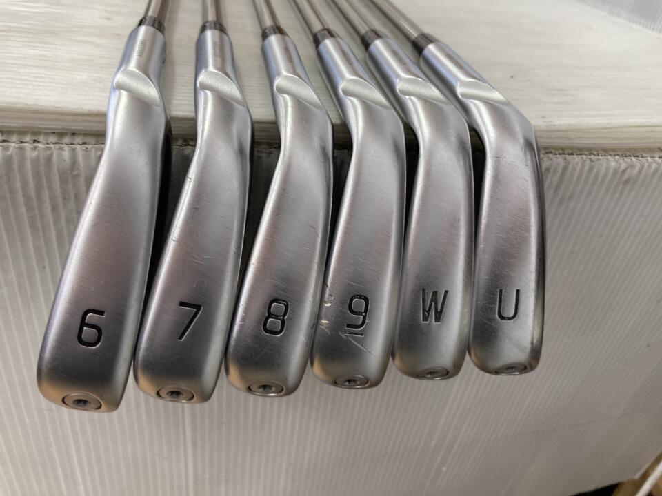 PING i230 Iron Set 6pc (6-AW) Steel Fiber i70 CW (Reshafted) Flex R (Pre-owned)