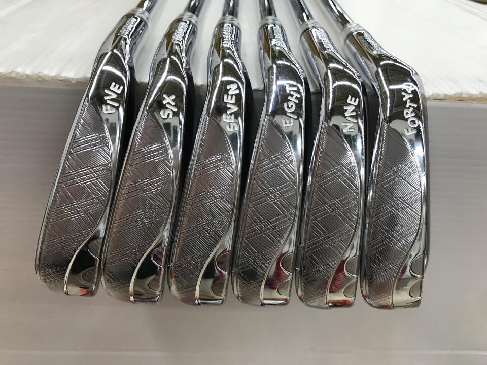 JPGOLF JP CAMBER CHROME CAMO Iron Set 6pc (5-PW) N.S.PRO 950GH neo (Reshafted) Flex S (Pre-owned)