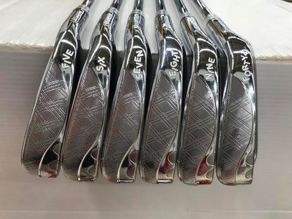 JPGOLF JP CAMBER CHROME CAMO Iron Set 6pc (5-PW) N.S.PRO 950GH neo (Reshafted) Flex S (Pre-owned)