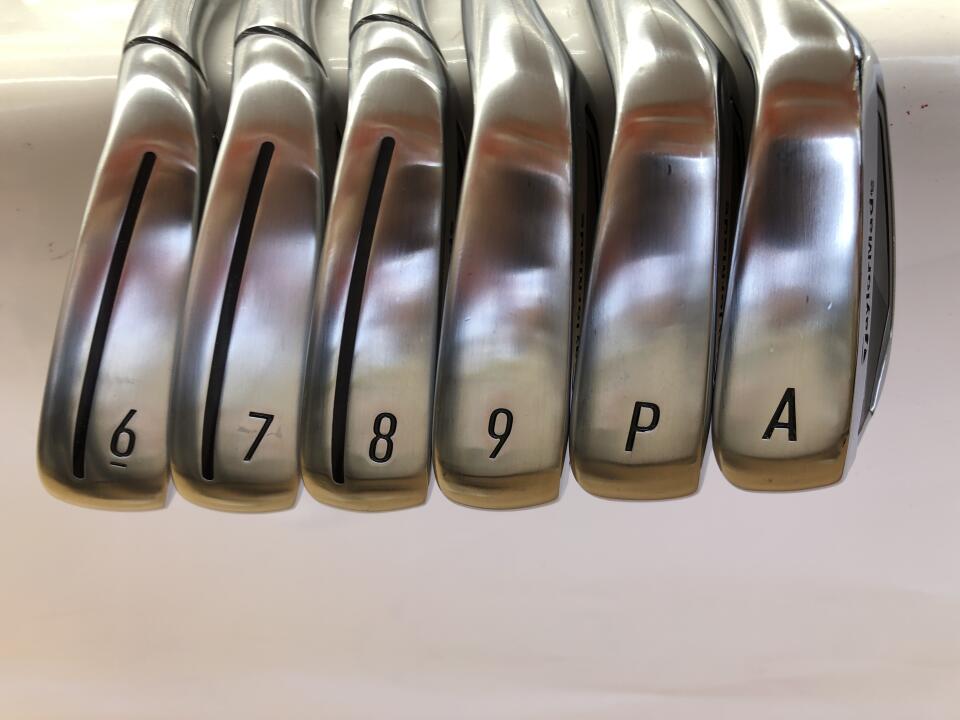 TaylorMade Qi Iron Set 6pc (6-AW) Diamana BLUE TM60 Flex S (Pre-owned)