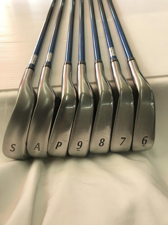 XXIO ELEVEN Iron Set 7pc (6-SW) MP1100 Navy Flex SR (Pre-owned)