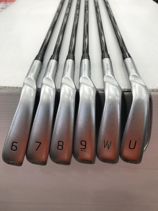 PING i230 Iron Set 6pc (6-AW) RAUNE i105 (Reshafted) Flex S (Pre-owned)