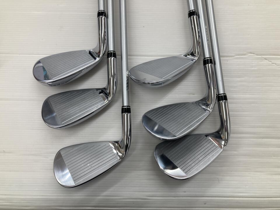 BRIDGESTONE GOLF B-LD 2024 Women's Iron Set 6pc (7-SW) AiR Speeder (Reshafted) Flex L (Pre-owned)