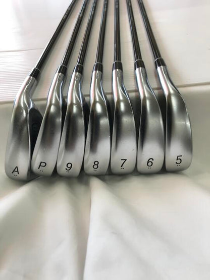 PRGR 04 Iron Set 7pc (5-AW) MCI for PRGR (04 IRON) Flex S (Pre-owned)