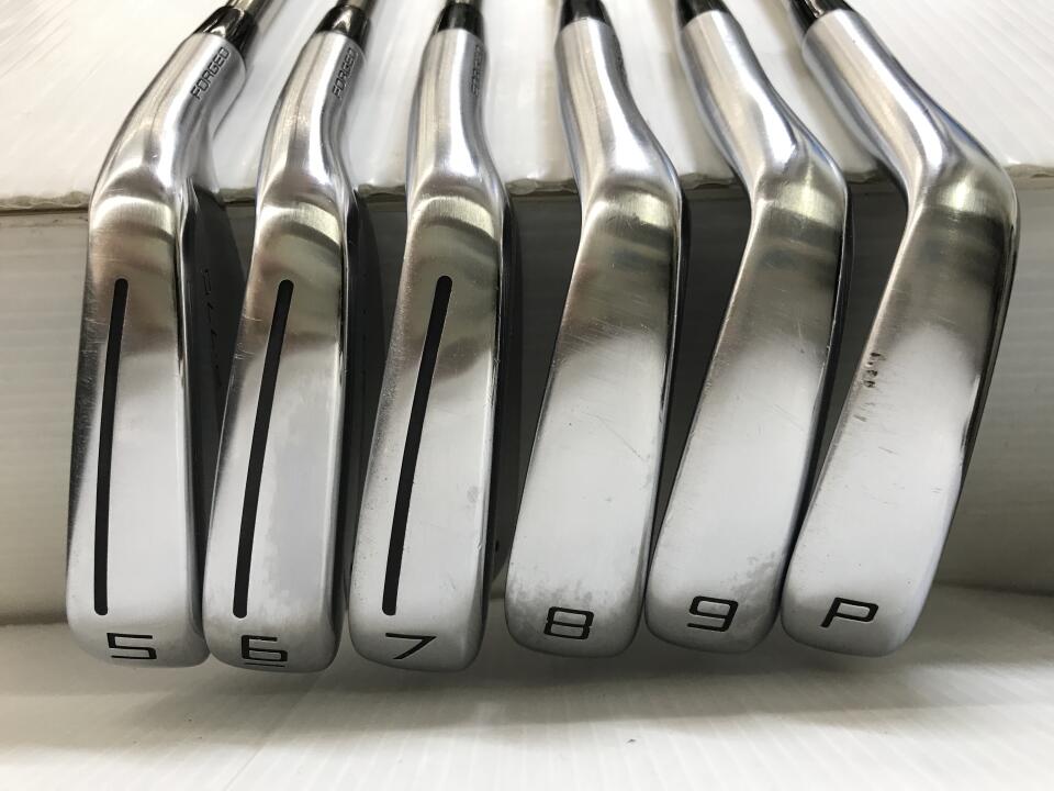 TaylorMade P770 2020 Iron Set 6pc (5-PW) ricoil 110 (Reshafted) Flex F4 (Pre-owned)