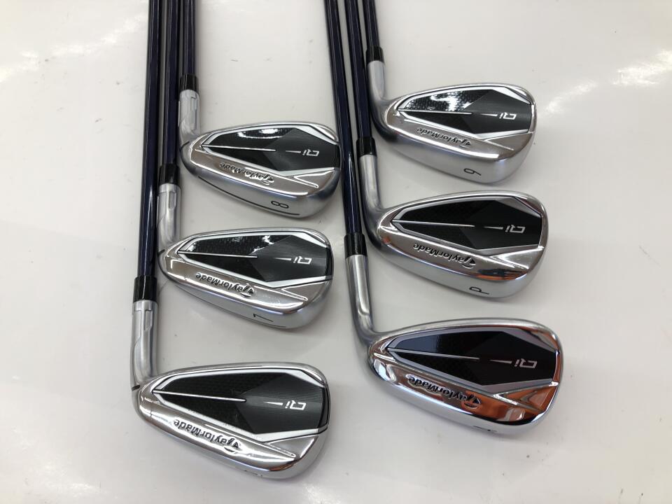 TaylorMade Qi Iron Set 6pc (6-AW) Diamana BLUE TM60 Flex S (Pre-owned)