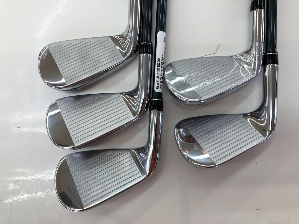 Callaway ELYTE MAX FAST Iron Set 5pc (6-PW) LIN-Q GREEN 40 for Callaway Flex R (Pre-owned)
