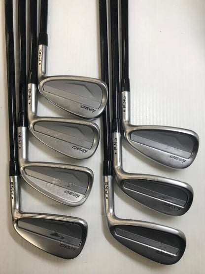 PING i230 Iron Set ALTA J CB BLACK Flex SR (Pre-owned)