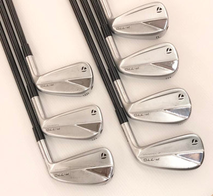 TaylorMade P770 2023 Iron Set 7pc (4-PW) Diamana Thump 95 Flex S (Pre-owned)