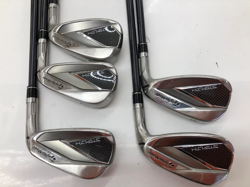 TaylorMade STEALTH Iron Set 5pc (6-PW) TENSEI RED TM60 Flex R (Pre-owned)