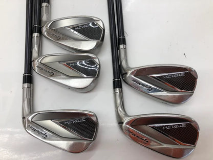 TaylorMade STEALTH Iron Set 5pc (6-PW) TENSEI RED TM60 Flex R (Pre-owned)