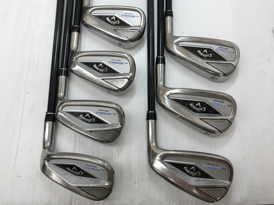 Callaway PARADYM Ai MAX FAST Iron Set 7pc (6-GW) TENSEI 40 for Callaway(Ai SMOKE) Flex R (Pre-owned)