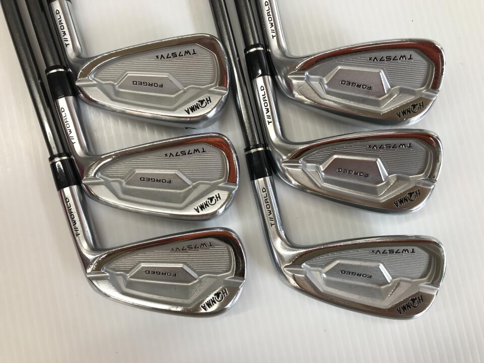 HONMA TOUR WORLD TW757 Vx Iron Set 6pc (5-PW) VIZARD IB-WF 70 Flex R (Pre-owned)