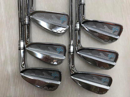 JPGOLF JP CAMBER CHROME CAMO Iron Set 6pc (5-PW) N.S.PRO 950GH neo (Reshafted) Flex S (Pre-owned)