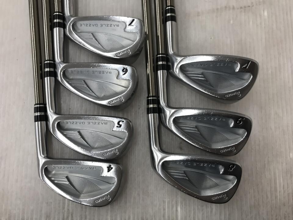 RAZZLEDAZZLE CSI-C FORGED Iron Set 7pc (4-PW) recoil 110 (Reshafted) (Pre-owned)