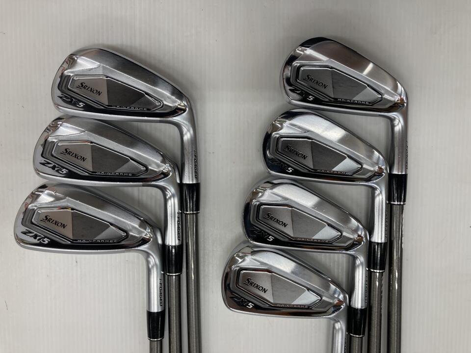 SRIXON ZXi5 Iron Set 7pc (4-PW) Steel Fiber i95 CW Flex S (Pre-owned)