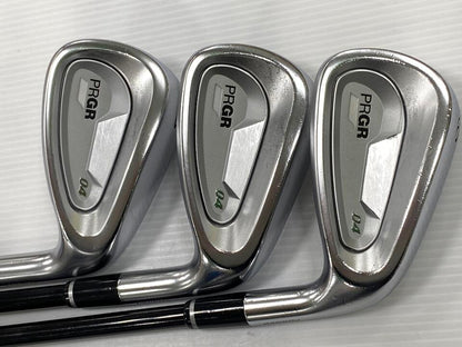 PRGR 04 Iron Set 7pc (5-AW) MCI for PRGR (04 IRON) Flex SR (Pre-owned)