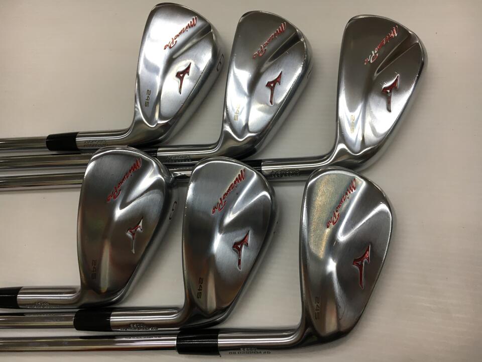 MIZUNO Pro 245 Iron Set 6pc (6-GW) Dynamic Gold 95 Flex S200 (Pre-owned)